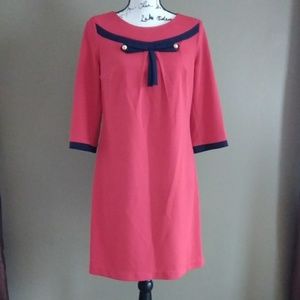 Red Helen Vintage Inspired Dress Size 46 NWOT